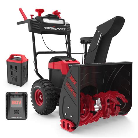 powersmart    stage  cordless snow blowerbattery  charger