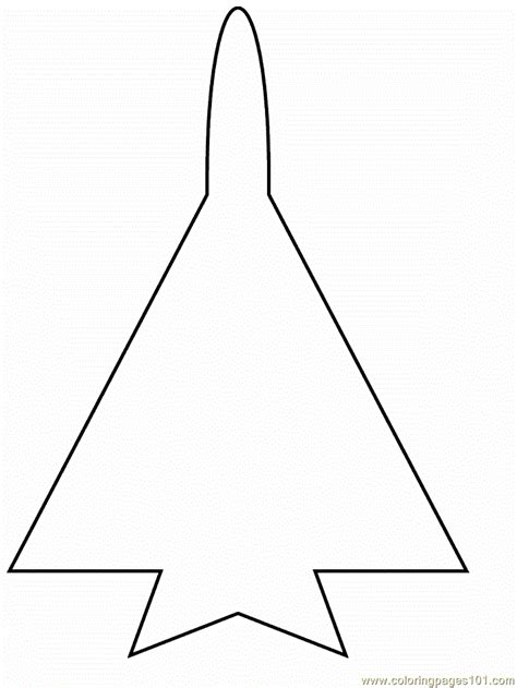 coloring pages rocket education shapes  printable coloring