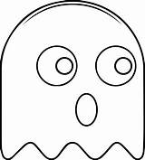 Pacman Coloring Pages Ghost Printable Pac Man Casper Friendly Sketch Drawing Color Wecoloringpage Colorear Para Ghostly Adventures Printables Print Getcolorings sketch template