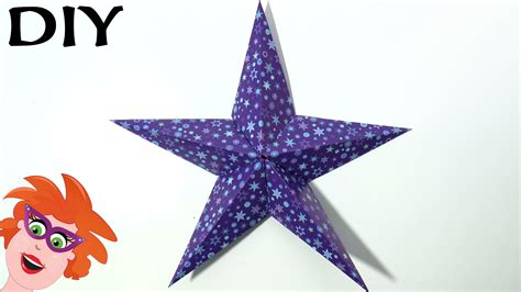 origami ster vouwen voor kerst