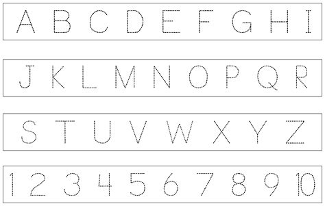 traceable printable letters