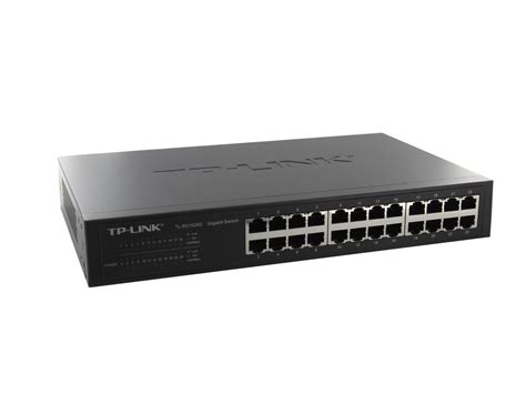 tp link  port gigabit ethernet unmanaged switch plug  play desktoprackmount fanless