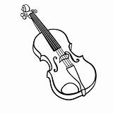 Viool Musik Kleurplaten Muziekinstrumenten Instrumenten Muziek Musikinstrument sketch template