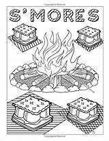 Coloring Pages Book Printable Food Totally Camp Awesome Stuff Books Choose Board Kids sketch template
