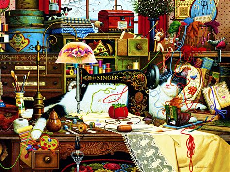 buffalo games charles wysocki cats maggie the messmaker