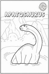 Apatosaurus Coloring Kidsactivitiesblog sketch template