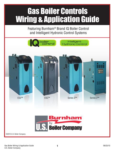 boiler company burnham  series boiler wiring application manual manualslib