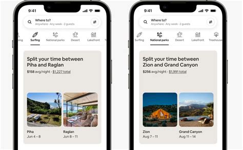 airbnbs summer  redesign adds  categories  split stays  verge