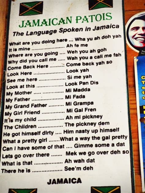 teach you the jamaican patwa by shenikfrancis