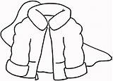 Clipart Outline Winter Jackets Coat Jacket Cliparts Library sketch template
