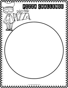 fractions activity pizza challenge  elementary lesson plans tpt