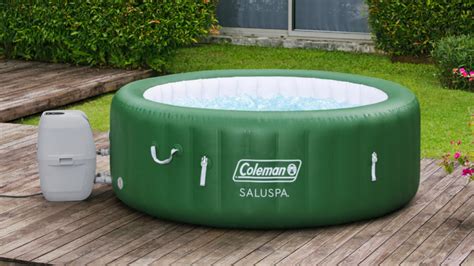 Best Inflatable Hot Tub Deal Save 70 On The Coleman Saluspa