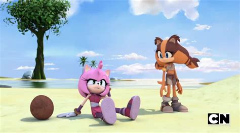 [sonic Boom Tv Series] Amy And Sticks By Luniicookiez On