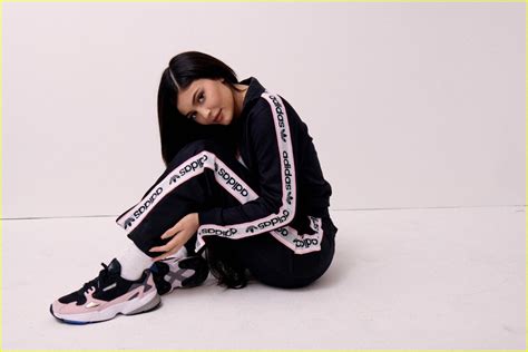 kylie jenner  sporty   adidas falcon campaign photo  kylie jenner pictures