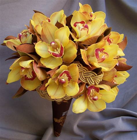 These Orchids Are The Perfect Hue For Fall Yellow Flower Arrangements