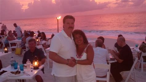 Dinner With My Wife On The Beach In Turks And Caicos For Our 25th Wedding