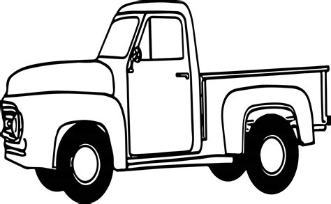 ford pickup truck coloring page wecoloringpagecom