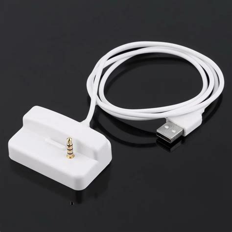 newest usb charger sync replacement docking station cradle  apple  ipod  shuffle