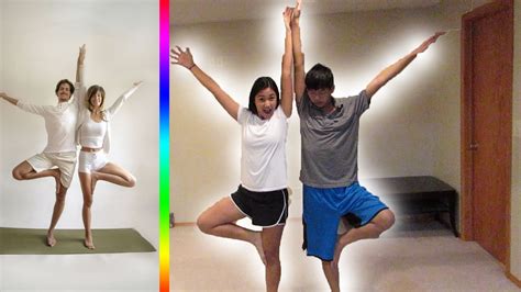 siblings yoga challenge youtube