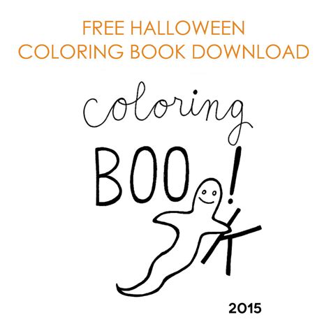 coloring boo