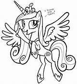 Pony Little Coloring Pages Cadence Princess Shining Heart Flurry Armor Library Clipart Colorir Para Cadance Related Coloriage Print Clip Candace sketch template