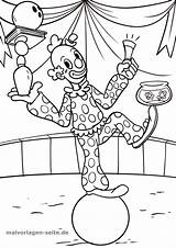 Clown Zirkus Malvorlage Ausmalbild Ausdrucken Malvorlagen Jongliert Luftballons Jongleur Ebenbild Vorlagen Bastelvorlagen Drucken Seite Template sketch template