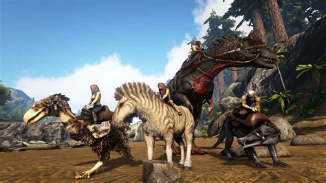 ark survival evolved released   switch mxdwn games