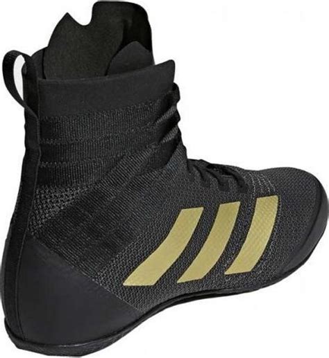 adidas boksschoenen speedex  zwartgoud   bolcom