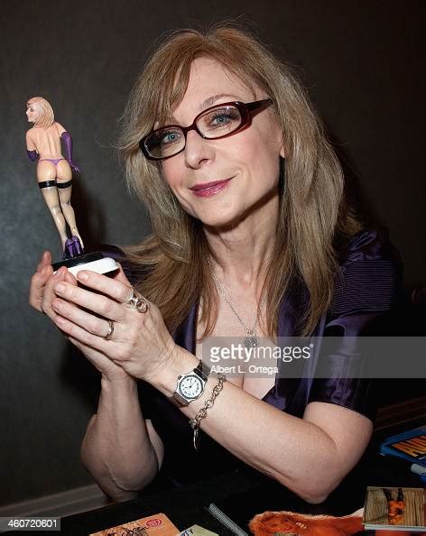 adult film actress nina hartley attends the hollywood show at lowes
