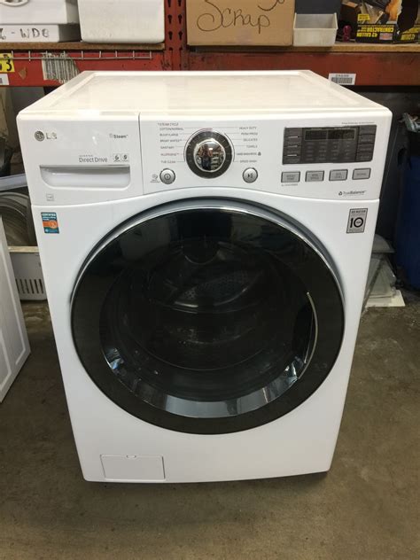 lg lg direct drive front load steam washing machine discount city appliance