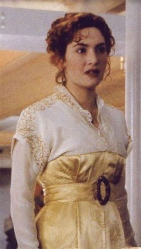 Top Ten Yellow Movie Dresses Kate Winslet Titanic Dress