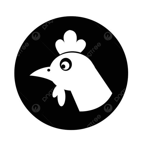 chicken icon black  icons  chicken   design styles