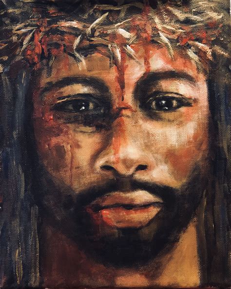 black jesus painting  paintingvalleycom explore collection