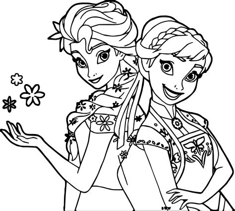 coloring pages frozen fever printable printable coloring