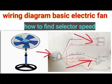 speed floor fan switch wiring diagram