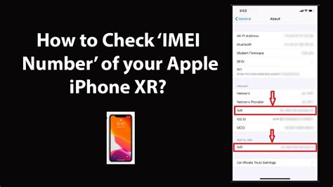 check imei number   apple iphone xr youtube