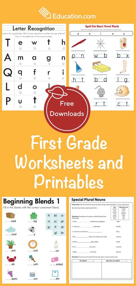 st grade worksheets  printables st grade worksheets