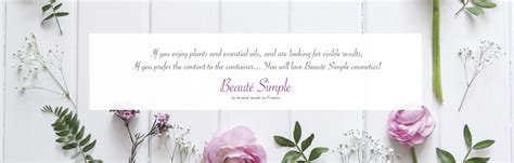 products beaute simple