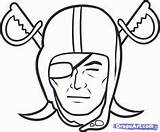 Raiders Oakland Dragoart Raider Logos Clipartmag Starklx Kid sketch template