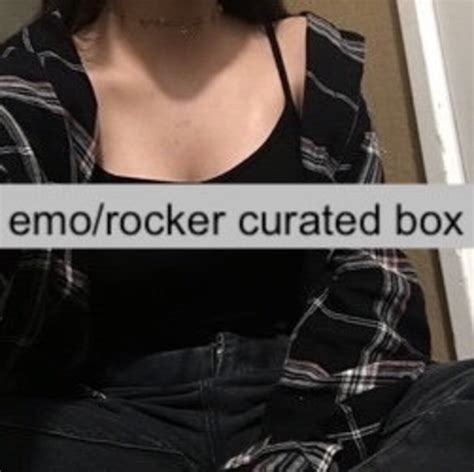Emo Rocker Alternative Style Box Etsy