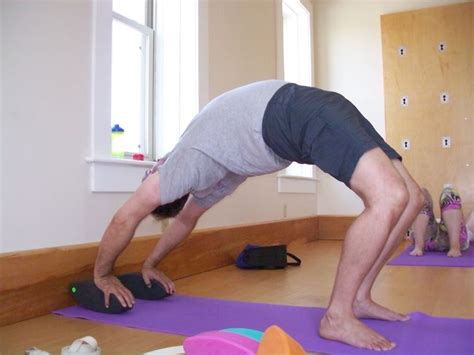 brighten  backbends yoga props yoga block wheel pose