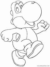 Coloring Pages Yoshi Coloring4free Kids Related Posts Mario sketch template