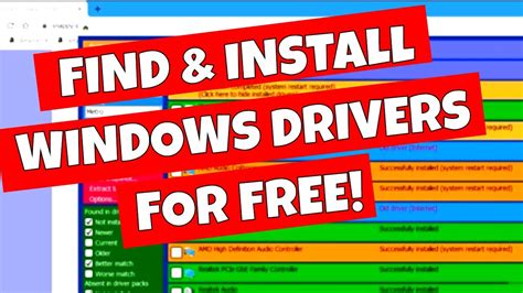 find install windows pc drivers automatically   youtube