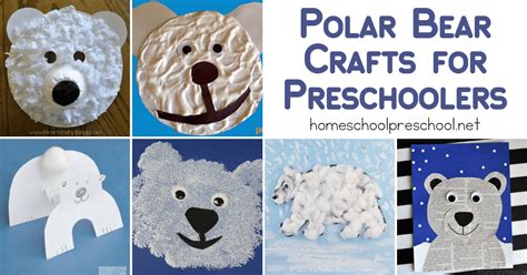 favorite polar bear crafts  preschoolers