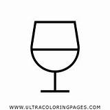 Bicchiere Vino Disegni sketch template