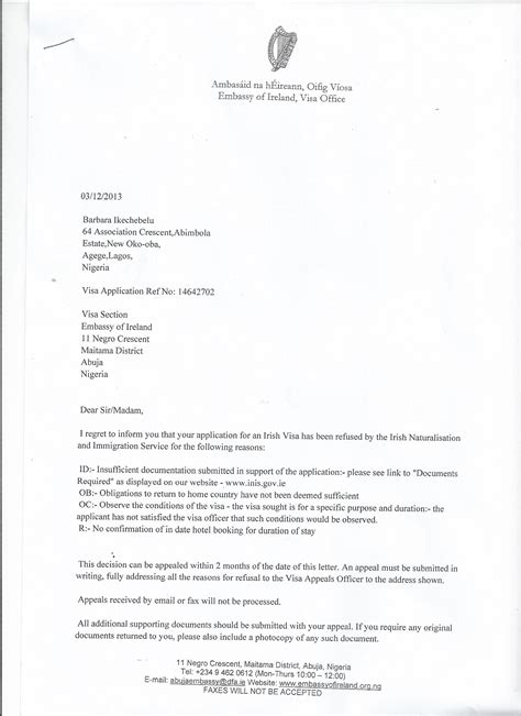 cover letter embassy job sample