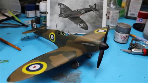 Eduard 1 48 Spitfire Mk 1 Full Build Part 2 Spitfire Story Youtube