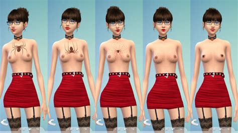 Zavart Cool Chest And Tits Tattoo Set Package Accessories And Makeup