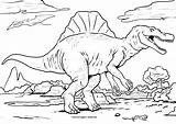 Spinosaurus Dinosaurier Malvorlage Kleurplaat Ausmalbilder Ausmalbild Dinosaurus Kleurplaten sketch template