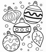 Coloring Christmas Pages Kids Ornament Printable Ornaments Sheets Tree Parties Birthday Great sketch template